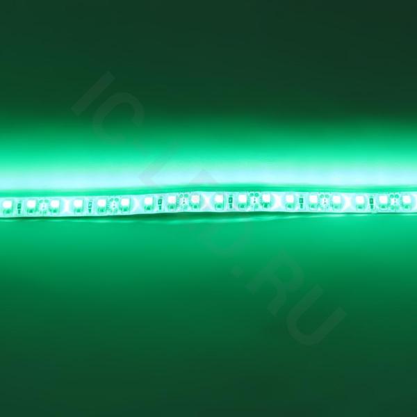 Светодиодная лента Standart PRO class, 3528, 120 led/m, Green, 12V, IP65 