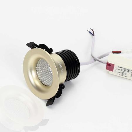 Светодиодный светильник Spotlight AR16 pearl nickel (7W, Warm White)