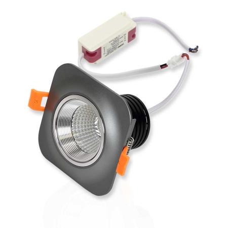 Светодиодный светильник Spotlight AR27 gray (7W, White)