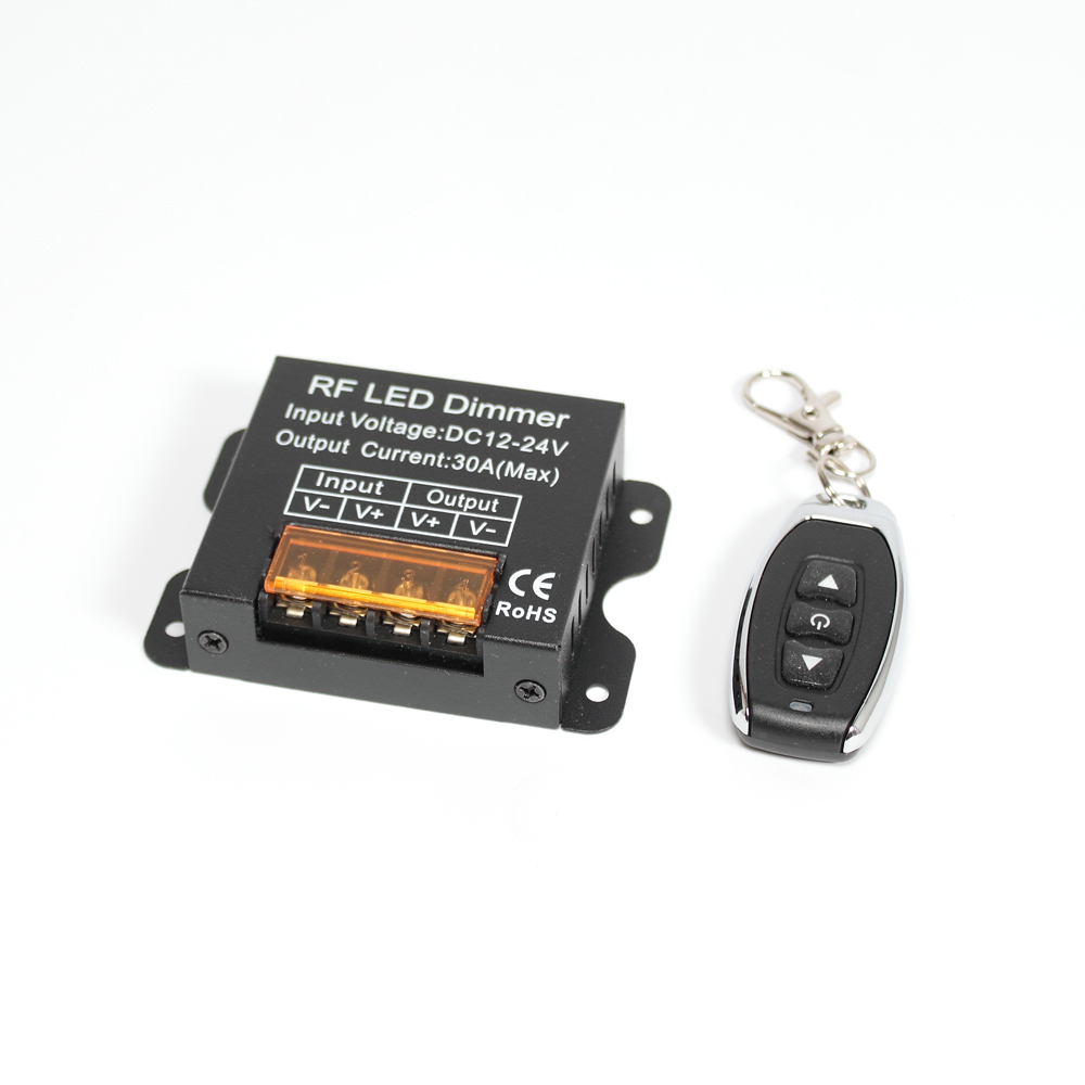 Диммер RF 30A P814A (12-24V, 30А, 360/720W) Диммер RF 30A P814A (12-24V, 30А, 360/720W)