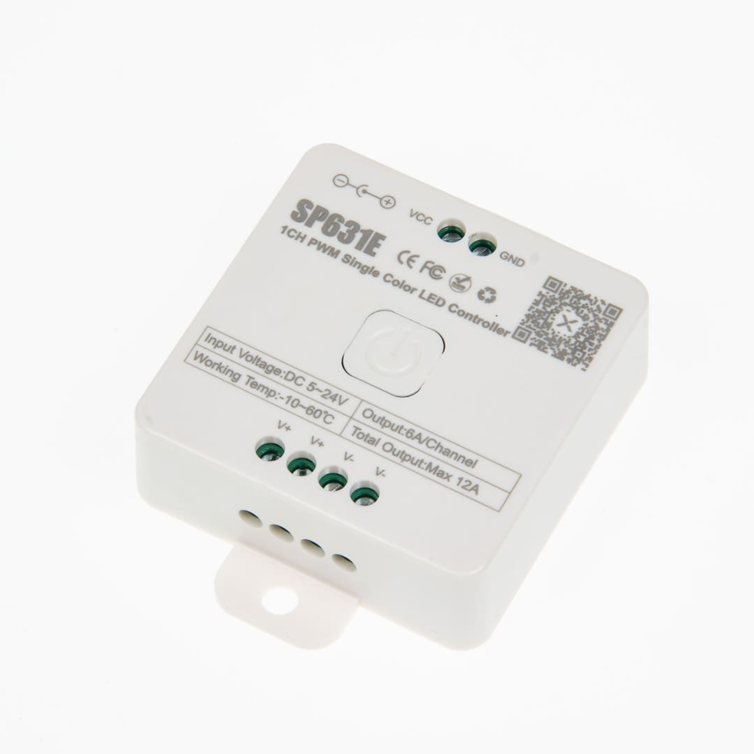 Контроллер JM-SP631E P711 (BT app BanlanX, 2.4GHz, DIM, DC5-24V, 1ch x6A, 30-144W)