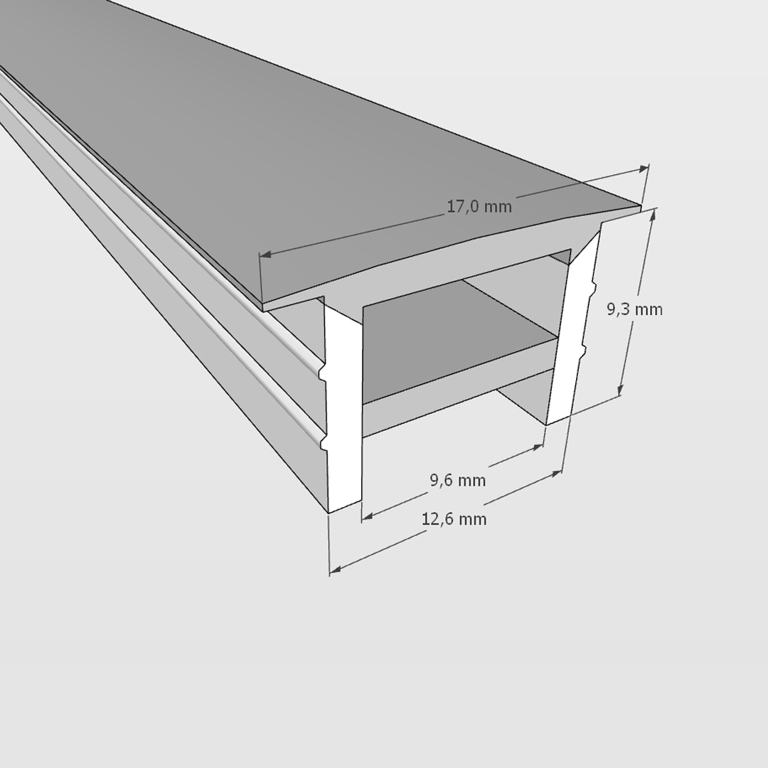 Cиликоновая оболочка встраиваемая T1210KB S41 (12*10mm, pcb 8mm)