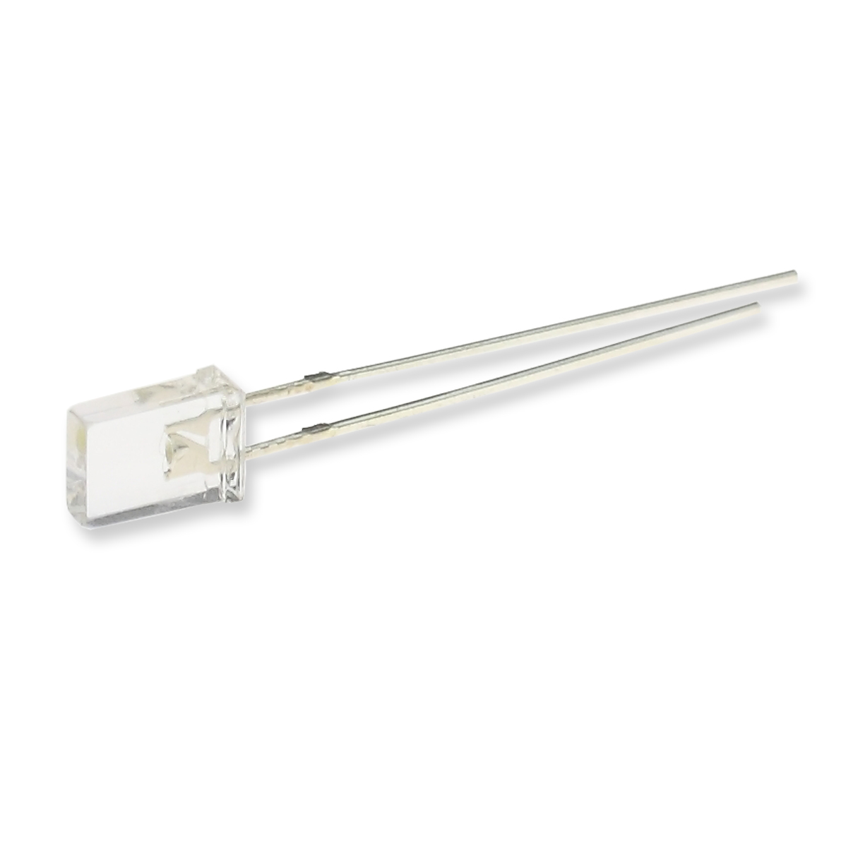 Светодиод ICL-2х5х7mm LE57 (yellow, 400-600 mcd, clear)