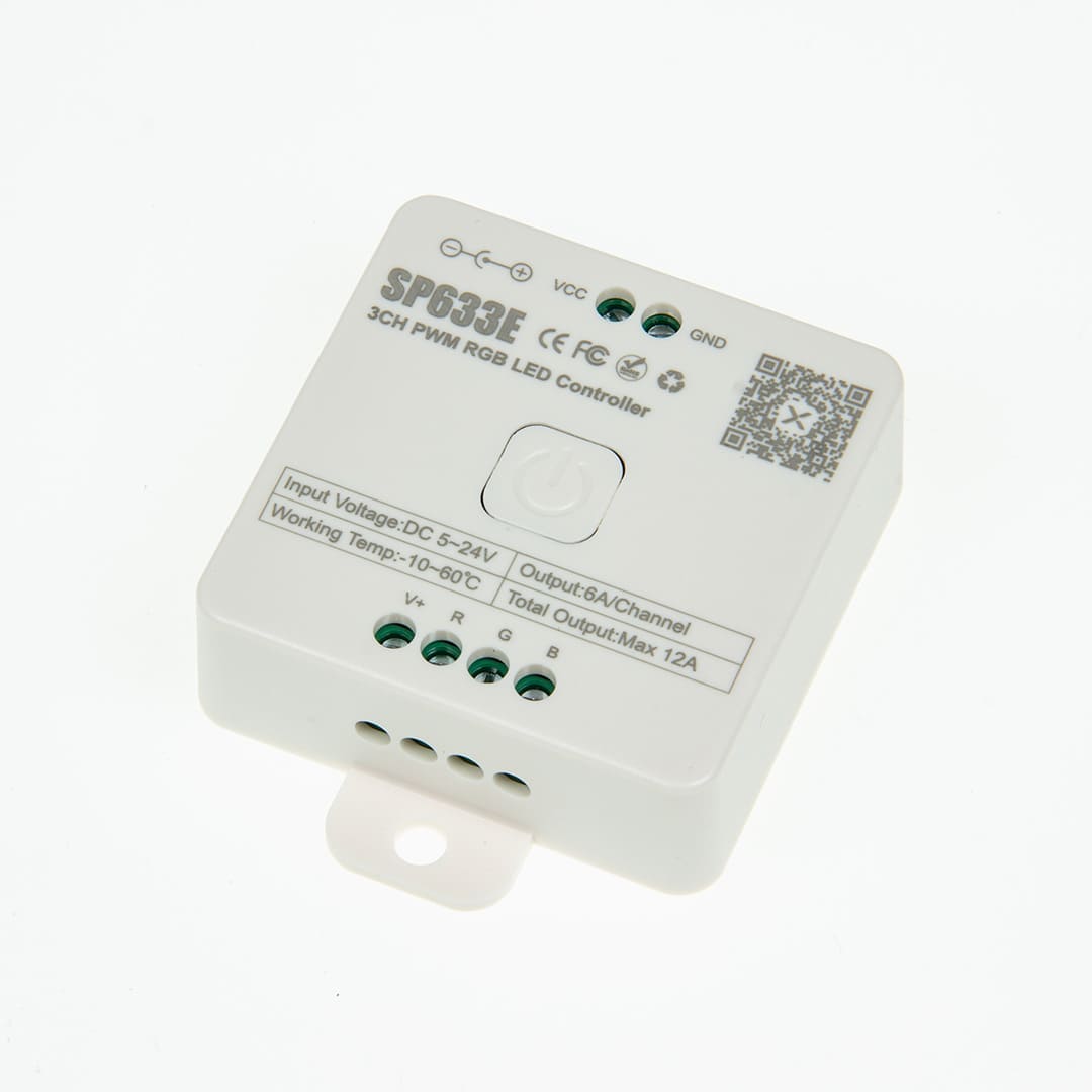 Контроллер JM-SP633E P713 (BT app BanlanX, 2.4GHz, RGB, DC5-24V, 3ch*4A, 60-288W)