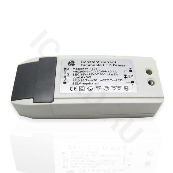Светодиодный драйвер диммируемый YW-1823, LD106 (14W, 18-23V, 600mA)