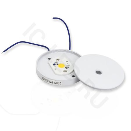 Светильник мебельный JH-MZTD-107 B445 (220V, 5W, warm white)