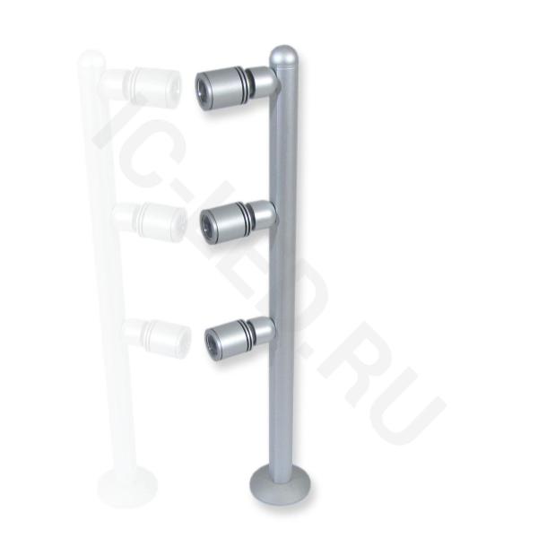 Светильник для подсветки витрин 3x1W 220V white CV2