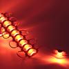 Светодиодный модуль 3 led 2835 MOD107 (12V, 1.5W, red, IP65)