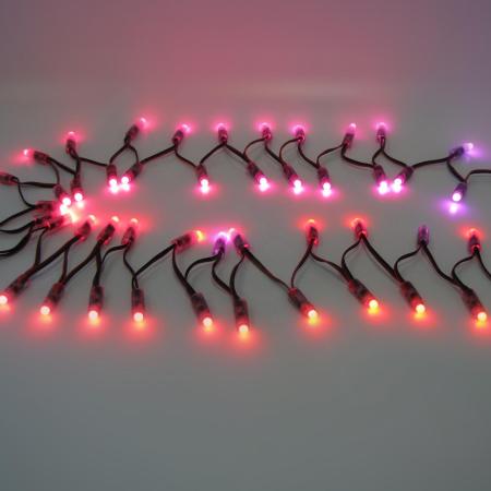 Светодиодный управляемый модуль SPI MS101 (5V RGB 12mm WS2811)