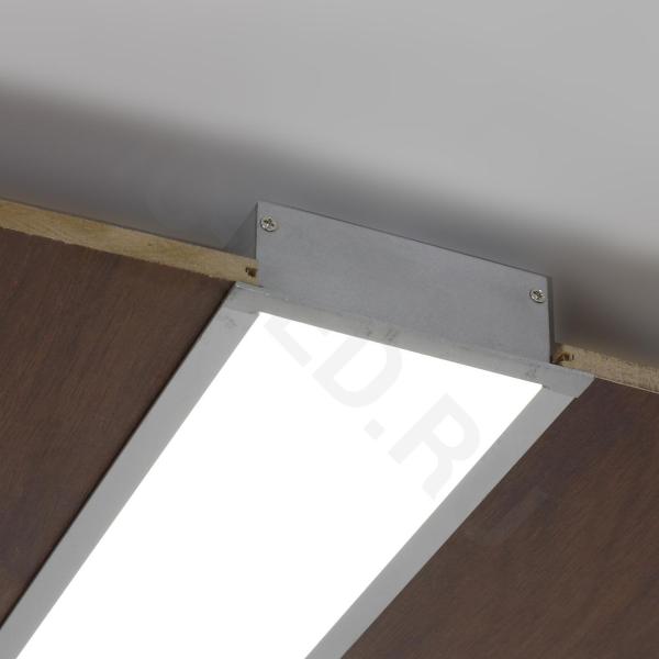 Алюминиевый профиль врезной CX-A047-R1 200 (2000x90/75x32мм с рассеивателем)