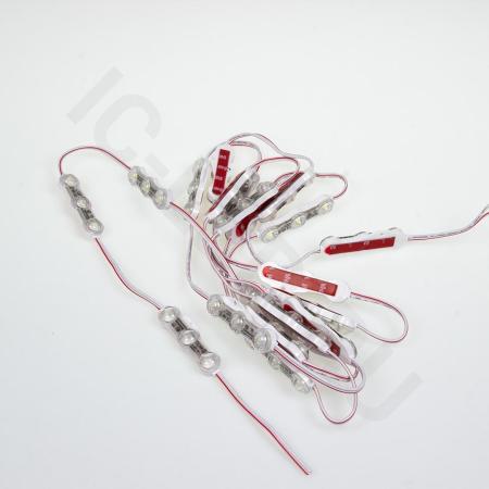 Светодиодный модуль 3led 2835 MOD53 (1W, 24VDC, cool white, 170°, led SAMSUNG)