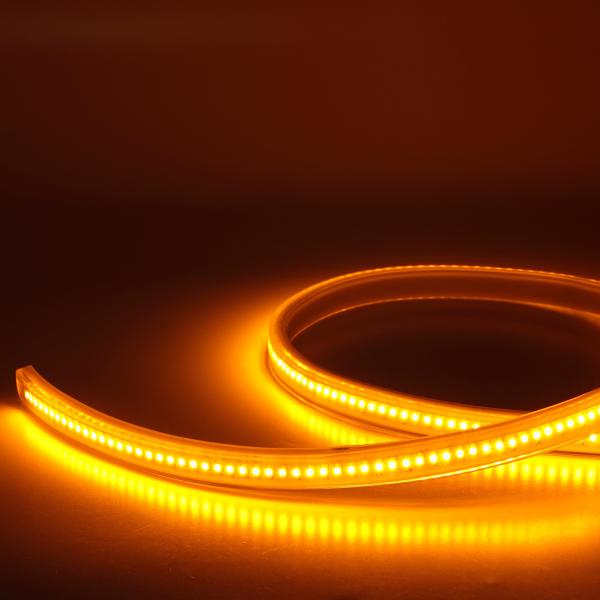 Светодиодная лента Lux class 220V 2835 188Led yellow IP68