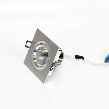 Светодиодный светильник встраиваемый 98.1 series silver housing BW81 (5W,220V,day white)