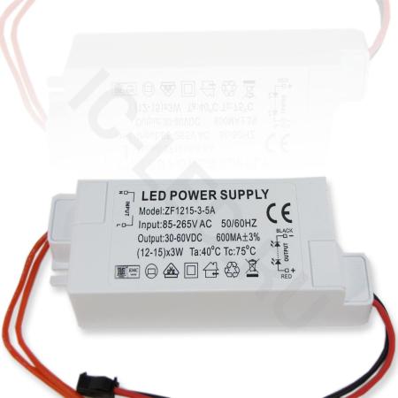 Светодиодный драйвер LED36-600-A0 LD48 (220V, 36W, 36-54V, 600mA)