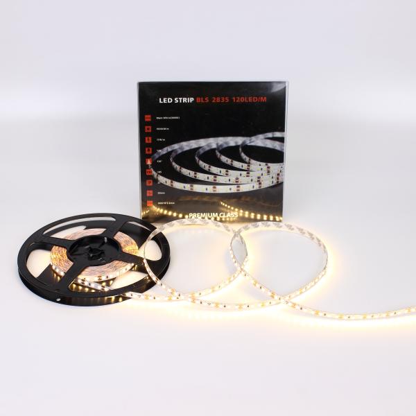 Светодиодная лента Class Premium, 2835, 120 led/m, warm white, 12V, IP33, A34