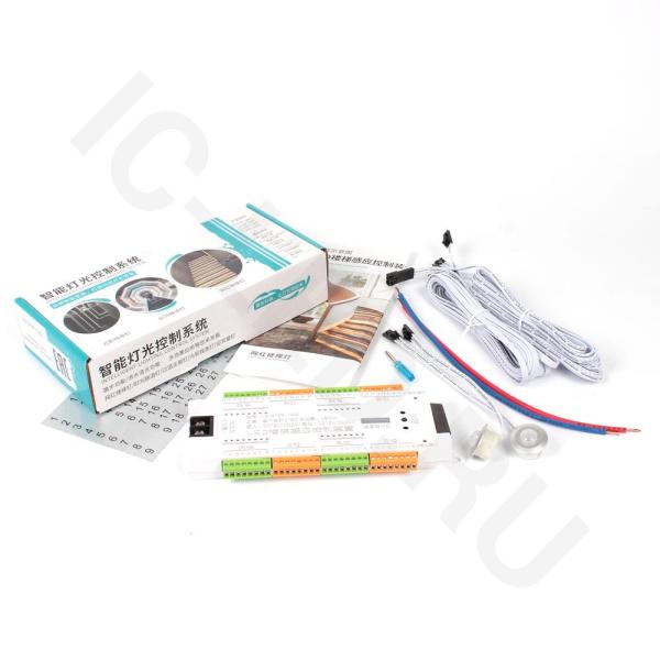 Контроллер для ступеней V2-STEP-1002 P40 (12/24V, 1-32x18W channel)
