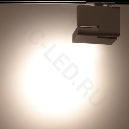 Светодиодный светильник трековый  JH606 2L PX605 (12W, 220V, day white, белый корпус)