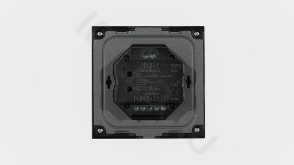 Сенсорная панель T4 Black IC61 (12-24V, 4x3A, 4x(36-72W) RGBW, RF 2.4GHz)