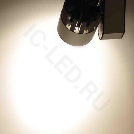 Светодиодный светильник трековый GDD-145 3L 3X18 (30W, Day White)