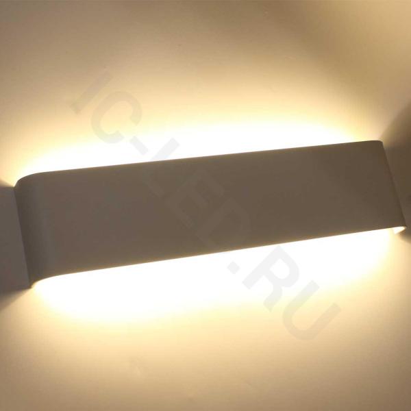 Светильник настенный JH-BD02 8W 3000K белый корпус