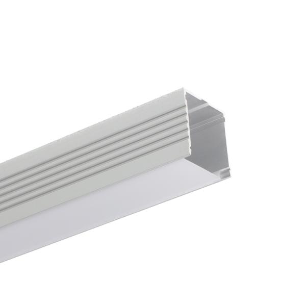 Алюминиевый профиль 046 (2000х35х35мм с рассеивателем)