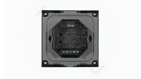 Сенсорная панель T13-1 Black IC76 (220V, RGB, 4 zone, DMX512, RF 2.4GHz)