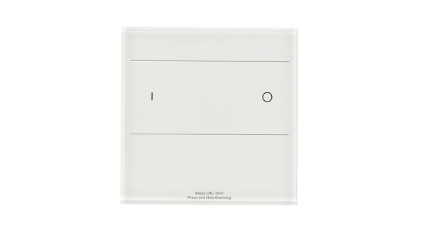 Сенсорная панель T20-1 White IC24 (DIM, 1 zone, RF 2.4GHz, 3VDC(AAAx2))