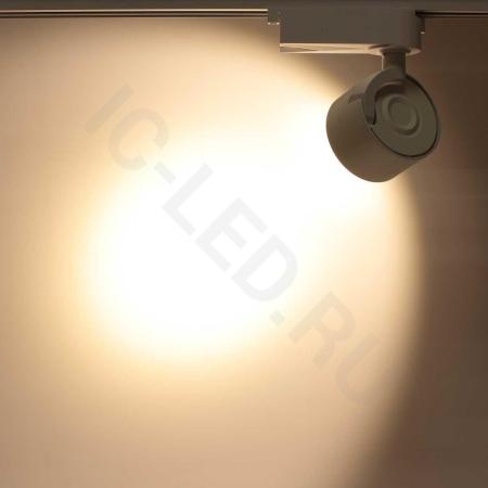 Светодиодный светильник трековый JH-GDD-Z80 2L PX73 (10W, 220V, Warm White)