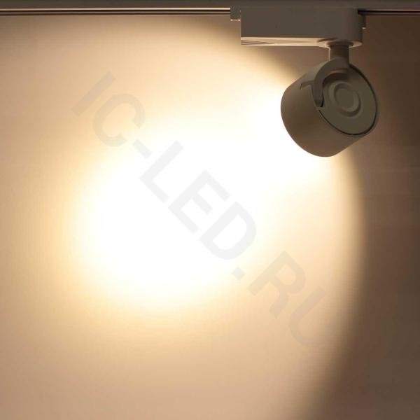 Светодиодный светильник трековый JH-GDD-Z80 2L PX73 (10W, 220V, Warm White)