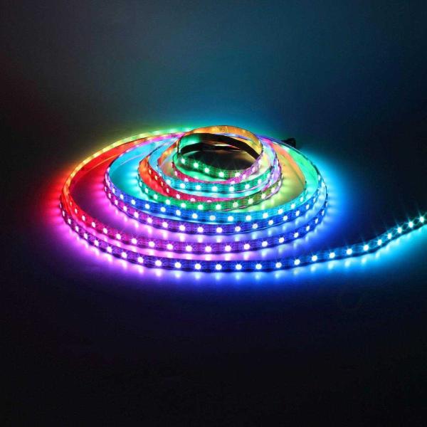 Светодиодная лента LUX class, 5050, 60 led/m, V621 (RGB-SPI, WS2813, 5V, белый шлейф, IP33) 
