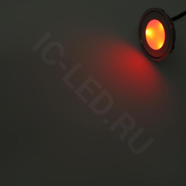 Светодиодный светильник точечный RST IP67 (0,7W, 12V, RGB). Светодиодный светильник точечный RST IP67 (0,7W, 12V, RGB).