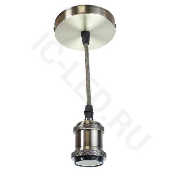 Светильник LOFT с патроном Е27 LOF1 (бронза)