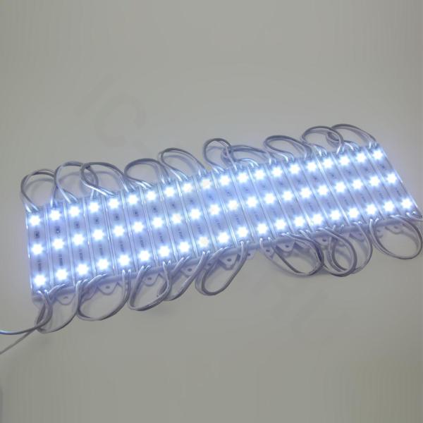 Светодиодный модуль линейный 3528-3 (0,2W, 12V, White) Светодиодный модуль линейный 3528-3 (0,2W, 12V, White)
