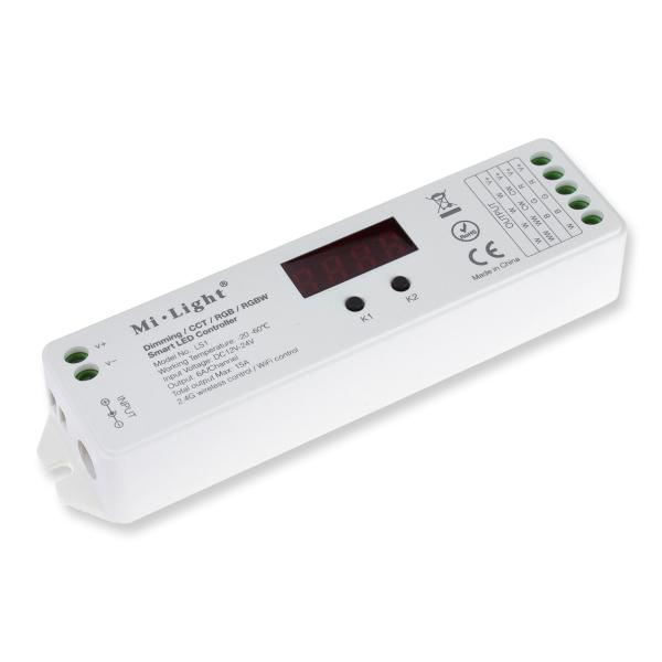 Контроллер Mi-Light LS1 P196 (Dimming/CCT/RGB/RGBW, 12V-180W, 24V-360W)