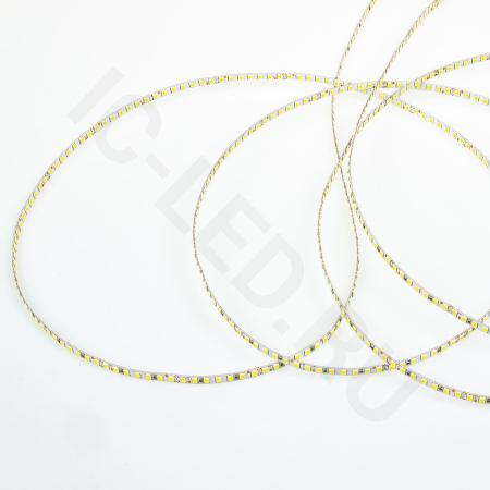 Светодиодная лента двусторонняя A333, 2835, 336 led/m, P6, day white, 48V, IP20, катушка 10м 