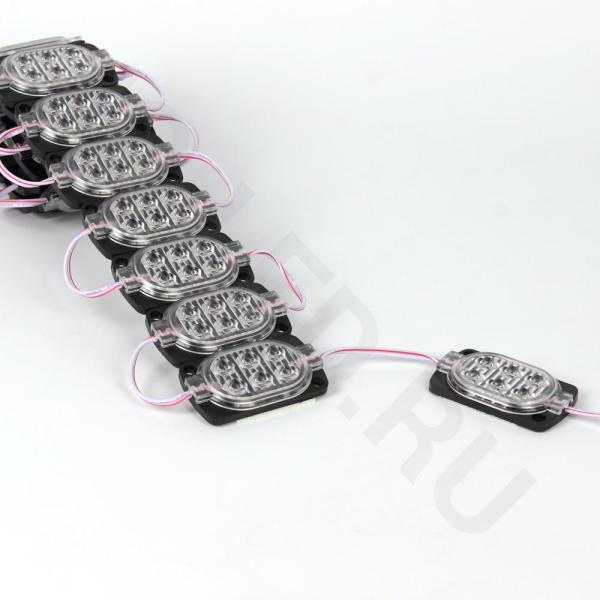 Светодиодный модуль 6 led 2835 MOD104 (12V, 1.2W, rgb, IP65) Светодиодный модуль 6 led 2835 MOD104 (12V, 1.2W, rgb, IP65)