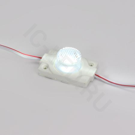 Светодиодный модуль герметичный 3030-1 ZC45х15 MOD29 (1.5W, 12V, white)