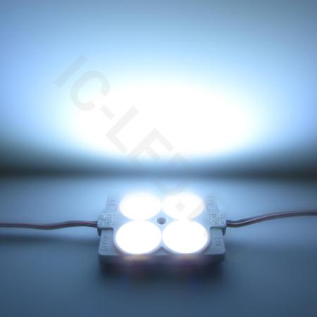 Светодиодный модуль квадратный 2835 MOD24 (2W, 12V, Cool White)