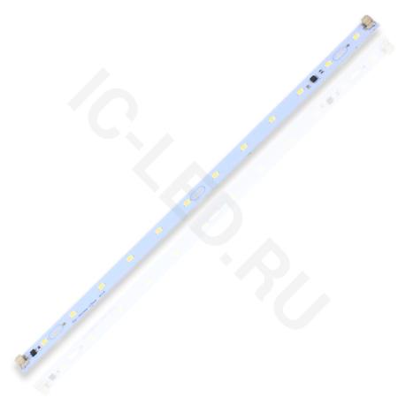 светодиодная линейка 2835, 12 led, 220v, 5w, 350mm, d181, warm white