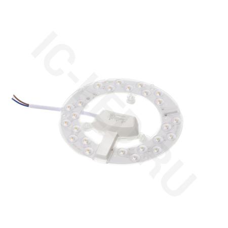 Светодиодный модуль D155mm JH-MZ-R18 ARM12 (220V, 18W, warm white)