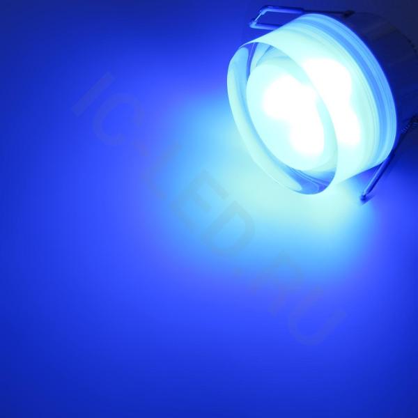 Светодиодный светильник точечный RW cree (3W, Blue)