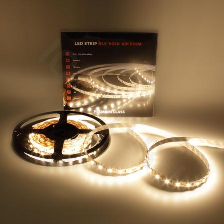 Светодиодная лента Class Premium, 5050, 60 led/m, Warm White, 12V, IP33, A23