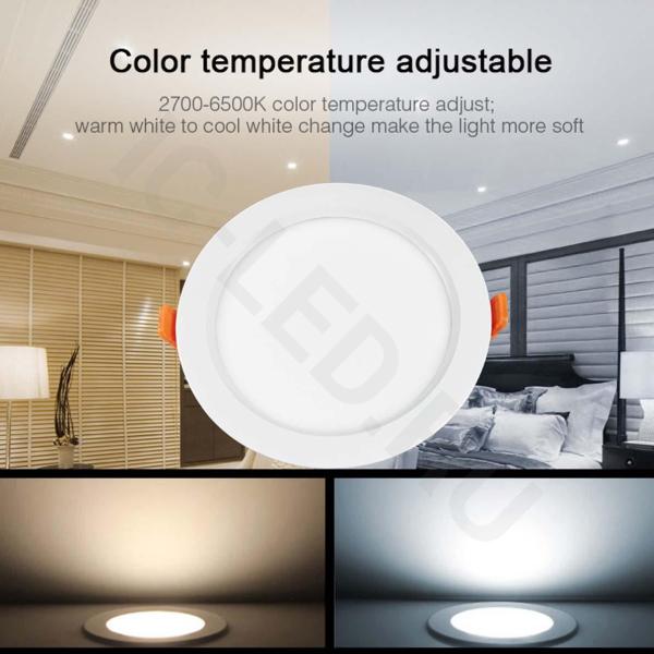 Светодиодный светильник Mi-Light FUT069 DOWNLIGHT GB170 (220V, 15W, RGB+CCT, IP54) Светодиодный светильник Mi-Light FUT069 DOWNLIGHT GB170 (220V, 15W, RGB+CCT, IP54)