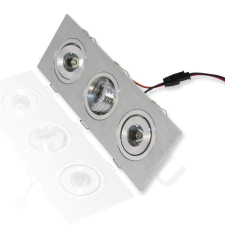 Светодиодный светильник точечный RW SP77  (220V, 3W, white)