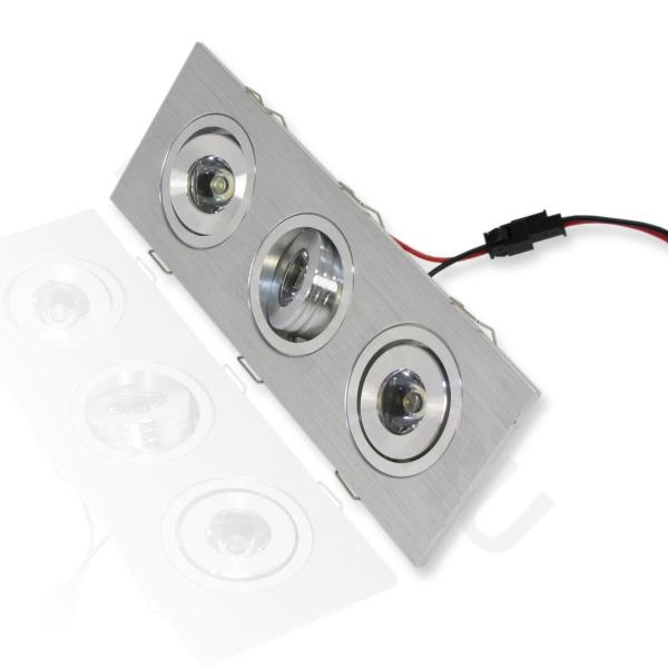 Светодиодный светильник точечный RW SP77  (220V, 3W, white) Светодиодный светильник точечный RW SP77  (220V, 3W, white)