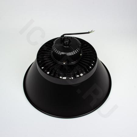 Светодиодный светильник-колокол JH-UFO 100W V221 (220VAC, 100W, white 6000K, черный)