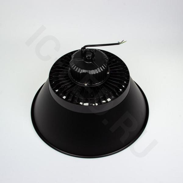 Светодиодный светильник-колокол JH-UFO 150W V222 (220VAC, 150W, white 6000K, черный)