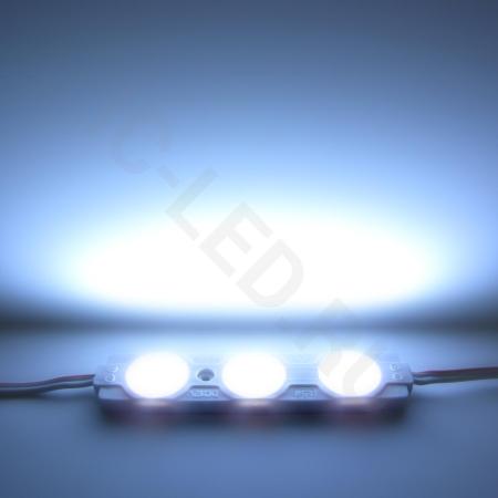 Светодиодный модуль прямоугольный 2835-3 ZB3T (1,5W, 12V, Cool White)