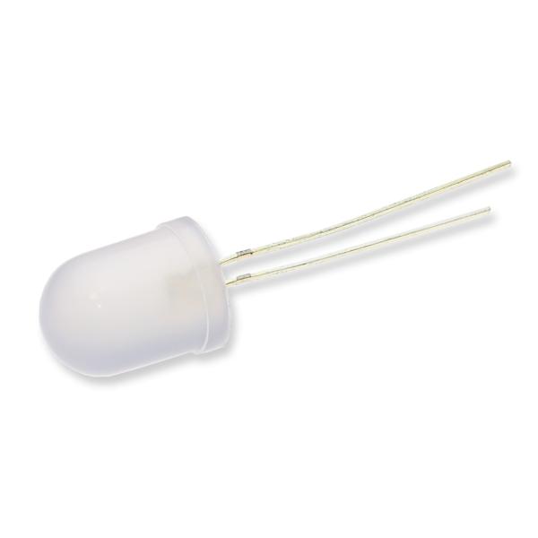 Светодиод ICL-10mm LE5 (white, 4000-5000mcd, 60deg., fog)