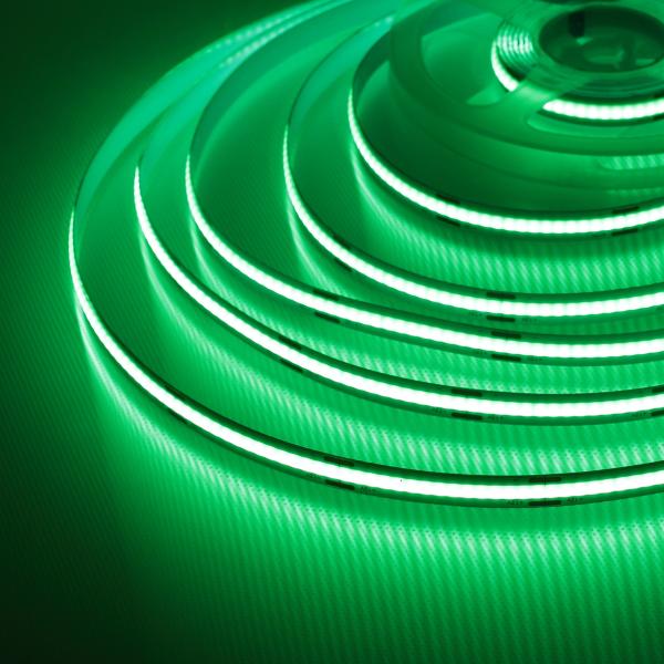 Светодиодная лента COB, 336 chip/m, green, 12V, IP20, A234 Светодиодная лента COB, 336 chip/m, green, 12V, IP20, A234